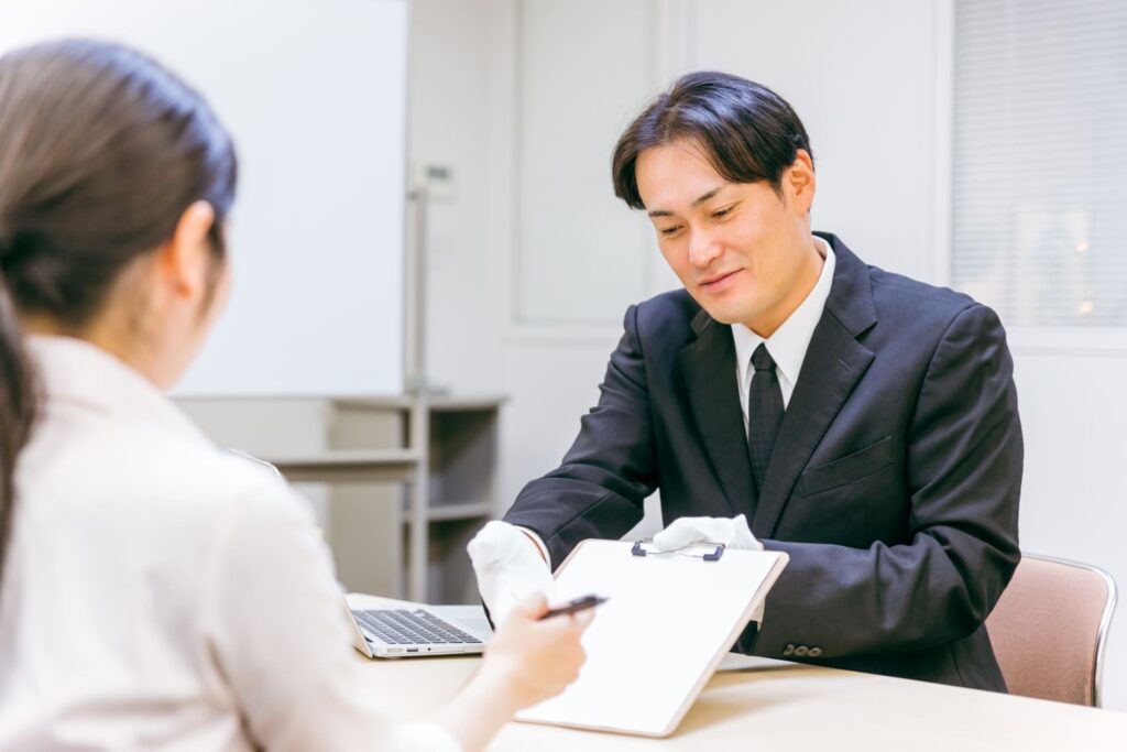 にしきのの買取査定シーン