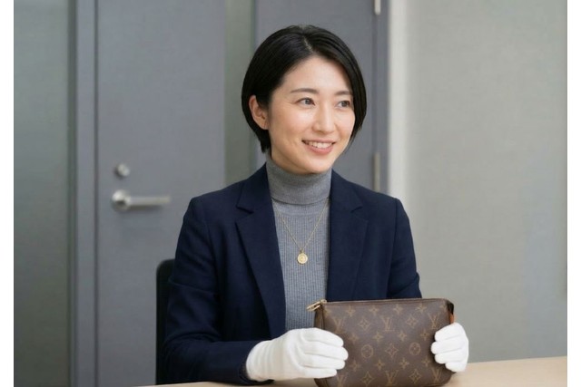 にしきのの店頭査定シーン