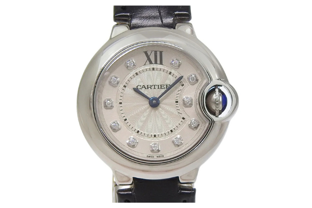 【CARTIER】カルティエ バロンブルーSM 腕時計 W4BB0008 クオーツ