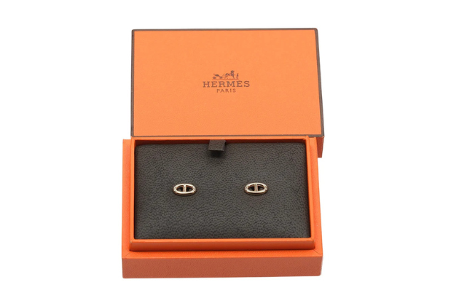 【HERMES】エルメス シェーヌダンクル ピアス