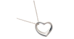 【TIFFANY&Co.】ティファニー オープンハート ネックレス
