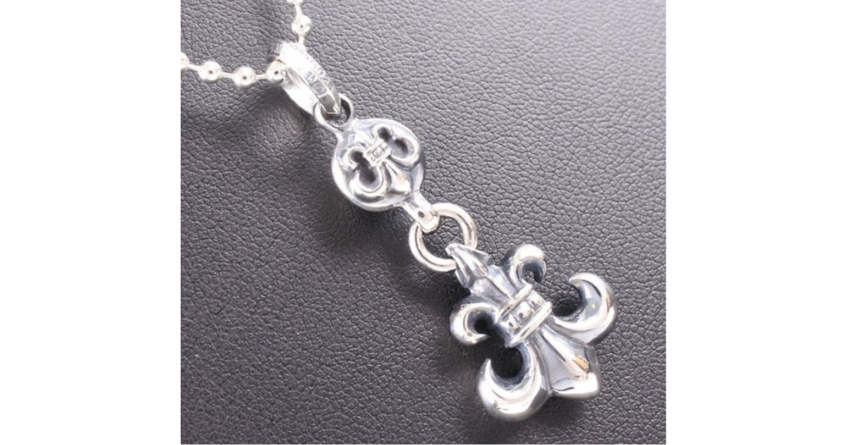 【CHROME HEARTS】クロムハーツ BSフレアペンダント 2352-304-0011-9100 シルバー925 メンズ ネックレス A+ランク