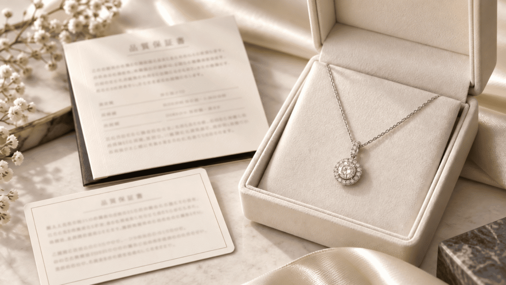 宝石やブランドによる付加価値