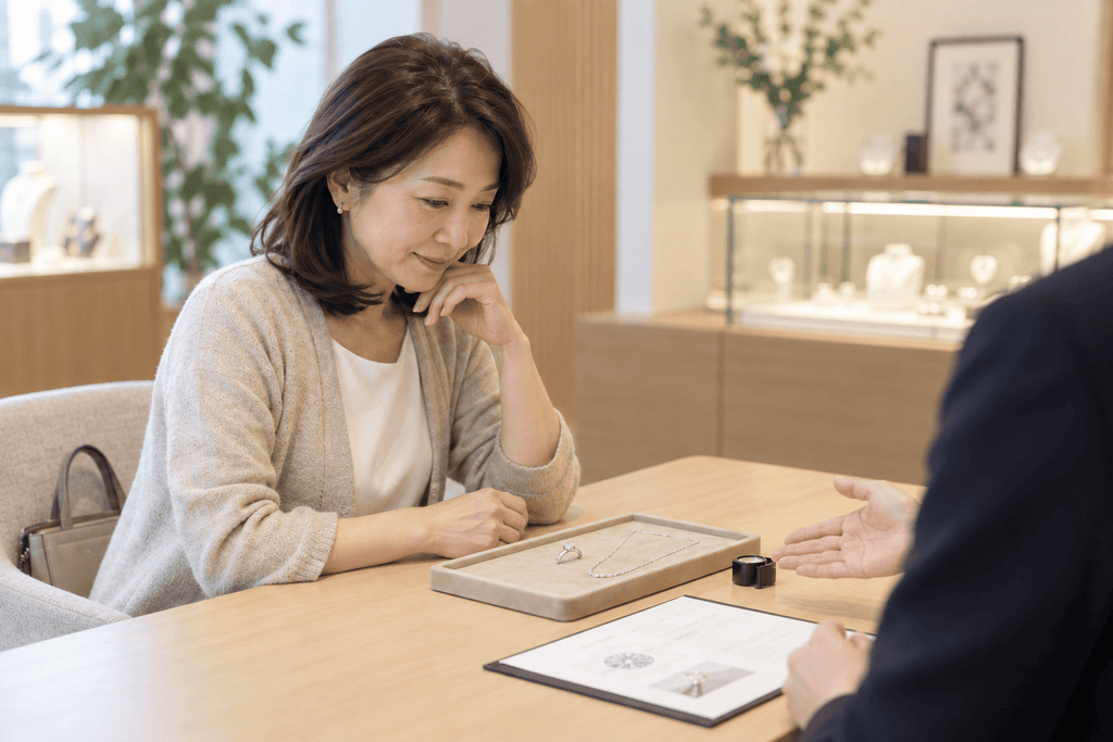 査定後に売却を断れるか確認する