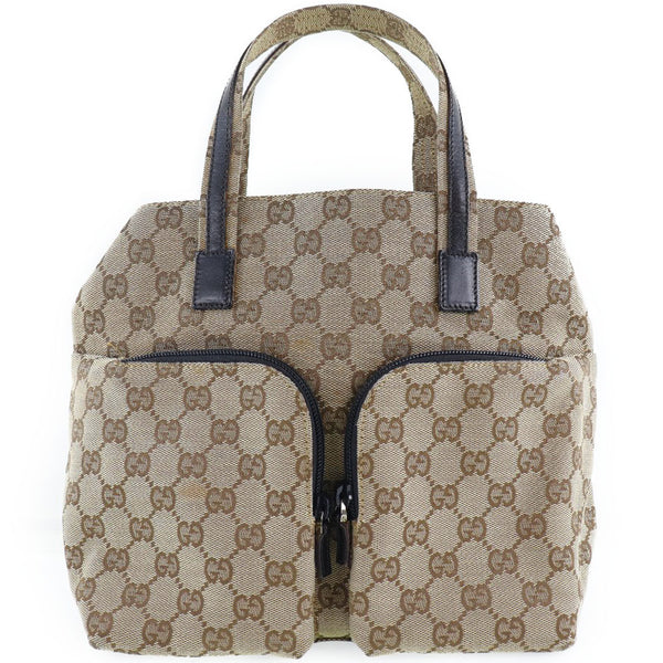 グッチ GGキャンバス トートバッグの正面画像