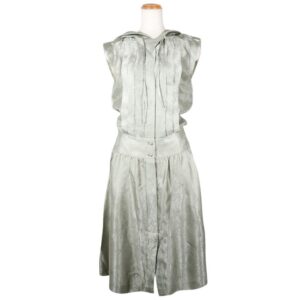 シャネル ココマーク フラワー ワンピース 01P P17520V09803 シルク