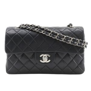 シャネル マトラッセ23 ショルダーバッグ ダブルチェーンショルダー ダブルフラップ A01113