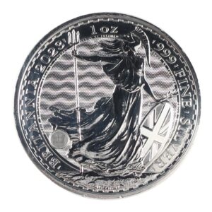 イギリス ブリタニア銀貨 999silver メダル 2023 1オンス シルバー