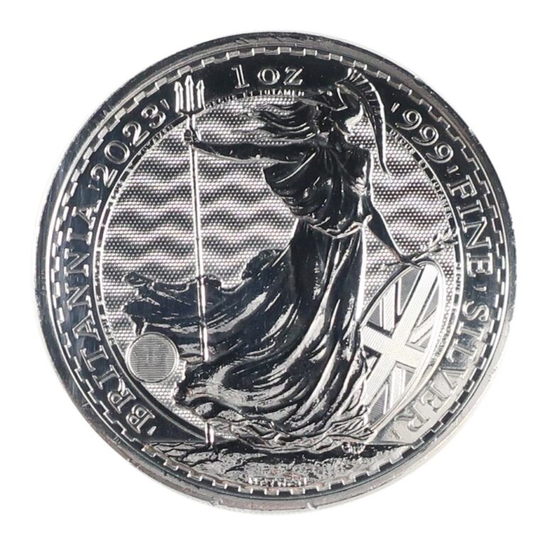 イギリス ブリタニア銀貨 999silver メダル 2023 1オンス シルバー