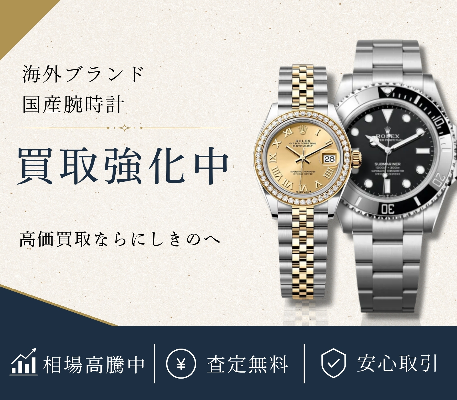 時計強化買取