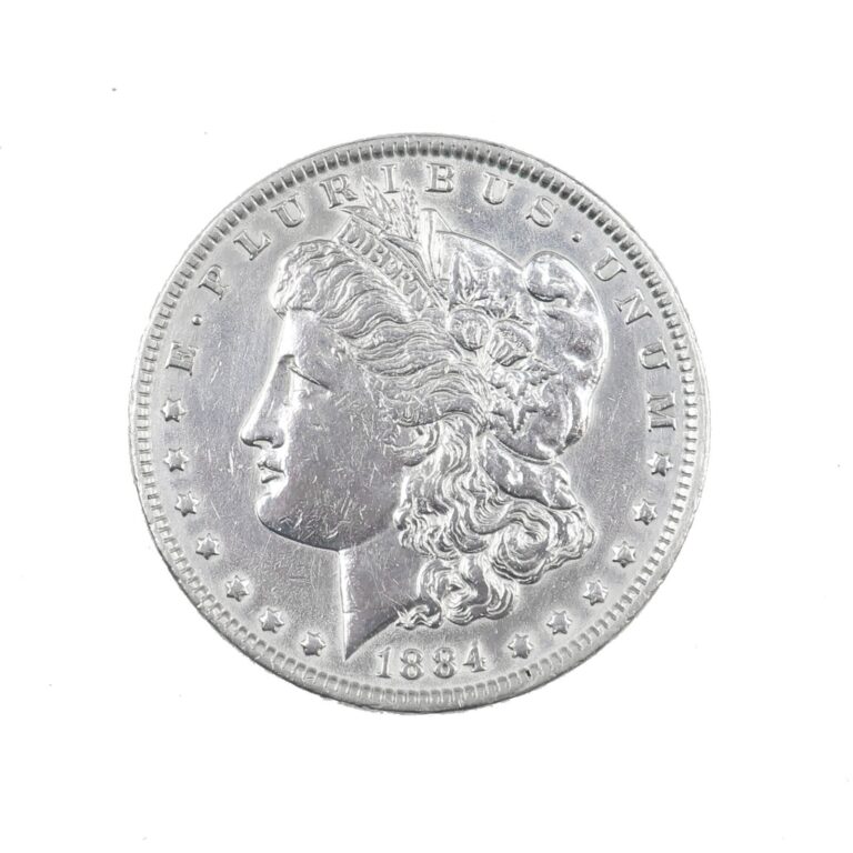 アメリカ1ドル 貨幣 モルガン銀貨 1884年