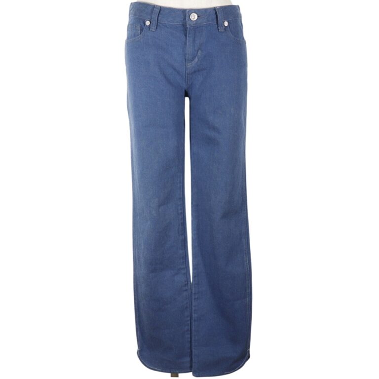 シャネル マトラッセステッチ デニムパンツ  P34910V25420