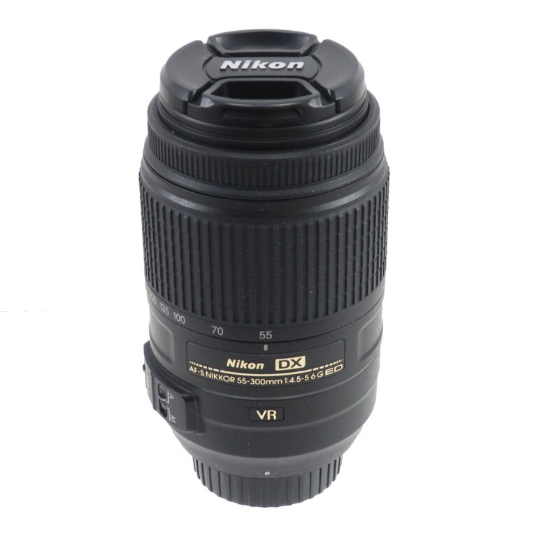 ニコン DX AF-S NIKKOR 55-300mｍ F4.5-5.6G VR 交換レンズ