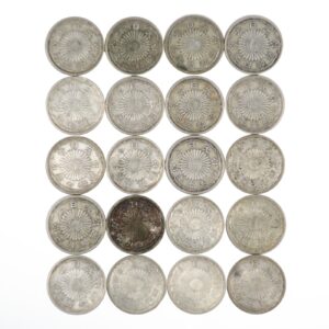 鳳凰 旭日 小型50銭 銀貨 貨幣  20枚